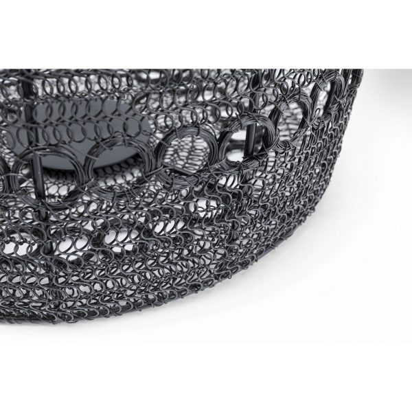 Фонарь для свечи Hayat, коллекция "Хайят" 33*37*33, Сталь, Черный — изображение 5