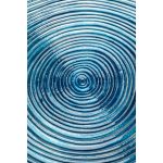 Тарелка декоративная Melia, коллекция "Мелия" 46*7*46, Алюминий, Синий — изображение 5