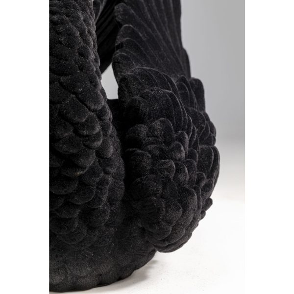 Фигура декоративная Swan, коллекция "Лебедь" 24*28*17, Полирезин, Черный — изображение 5