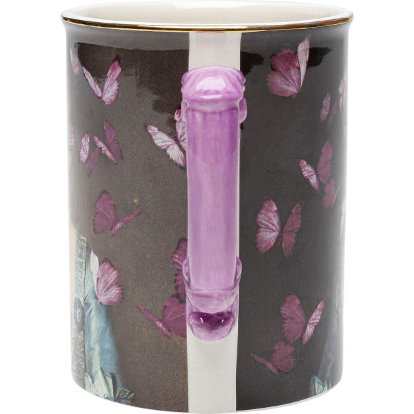 Кружка Papillon, коллекция "Папийон" 11*13*9, Доломит, Мультиколор — изображение 5