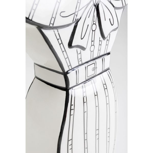 Ваза Fairytail, коллекция "Сказка" 18*31*8, Керамика, Серый — изображение 5