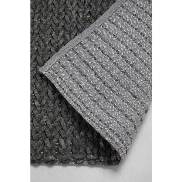 Ковер Treccia, коллекция "Трецциа" 170*3*240, Шерсть, Серый — изображение 5