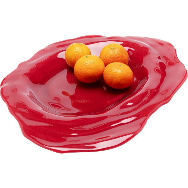 Чаша Tornado, коллекция "Торнадо" 46*4*46, Стекло, Красный — изображение 5