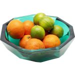 Чаша Origami, коллекция "Оригами" 25*8*25, Стекло, Зеленый — изображение 5