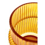 Ваза Bella, коллекция "Белла" 14*26*14, Стекло, Оранжевый — изображение 5