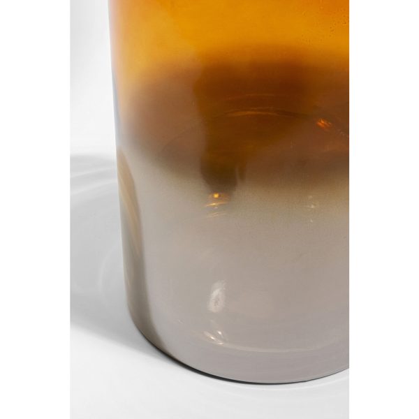 Ваза Shine, коллекция "Сияние" 14*20*14, Стекло, Оранжевый — изображение 5