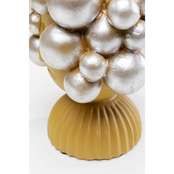 Предмет декоративный Face, коллекция "Лицо" 15*19*14, Полирезин, Желтый — изображение 5