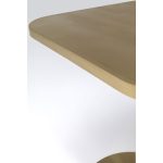 Столик приставной Julietta, коллекция "Джульетта" 50*50*50, Нержавеющая сталь, Золотой — изображение 5