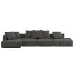 Диван-кровать Ткань Рогожка Memphis