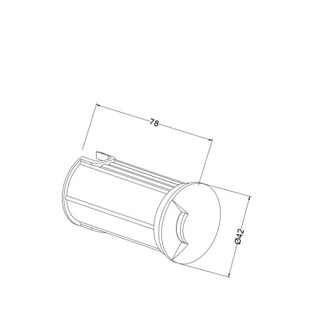 Встраиваемый светильник Outdoor O044DL-L1S3K