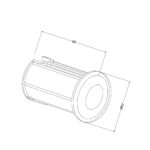 Встраиваемый светильник Outdoor O044DL-L1S3K3