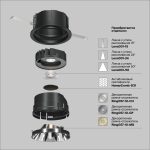 Встраиваемый светильник Technical DL057-10W4K-B — изображение 3