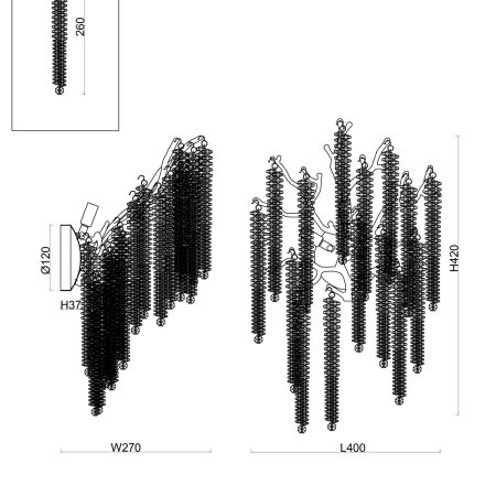 Настенный светильник (бра) Freya FR1010WL-03G