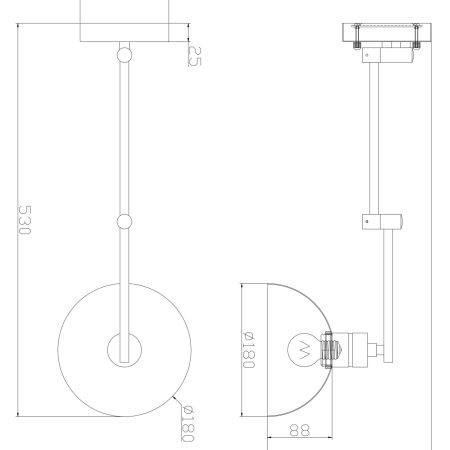Настенный светильник (бра) Freya FR5290WL-01B