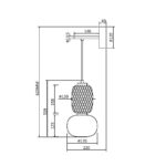 Настенный светильник (бра) Maytoni MOD267WL-L18CH3K