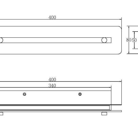 Настенный светильник (бра) Maytoni P091WL-L7G3K