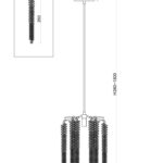 Подвесной светильник Freya FR1010PL-01G