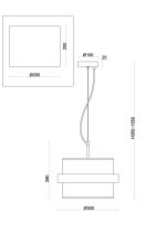 Подвесной светильник Freya FR5367PL-01BS — изображение 3