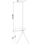 Подвесной светильник Freya FR5392PL-01GR