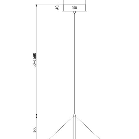 Подвесной светильник Freya FR5397PL-L3B
