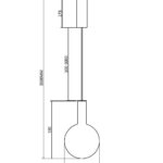 Подвесной светильник Maytoni MOD182PL-L4W3K