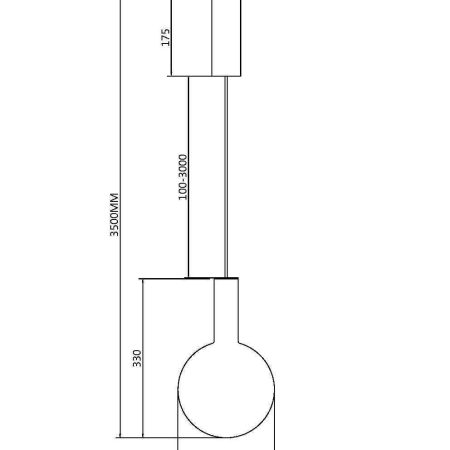 Подвесной светильник Maytoni MOD182PL-L4W3K