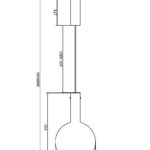 Подвесной светильник Maytoni MOD182PL-L6W3K