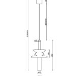 Подвесной светильник Maytoni MOD255PL-01B2