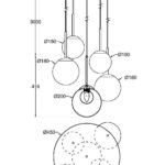 Подвесной светильник Maytoni MOD521PL-05G