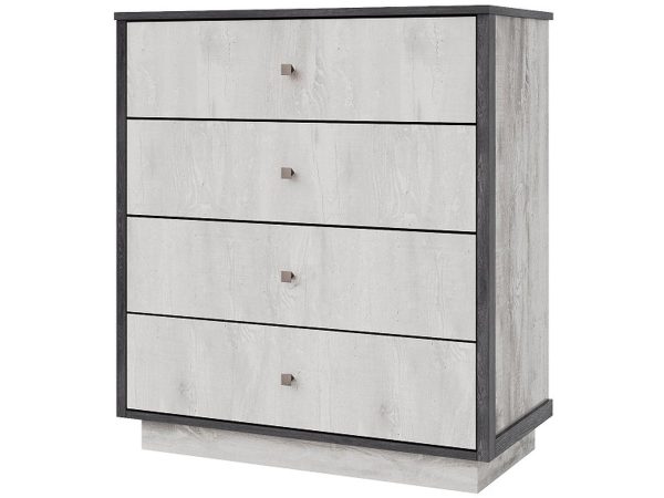 Komod_Tiffani_KMK_0880.4 Бетон пайн светлый/ Дуб шале графит