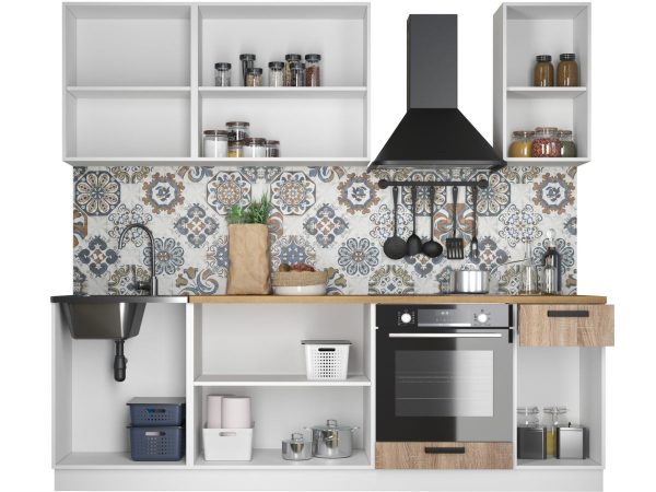 Белый/Дуб сонома