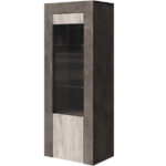 Шкаф с витриной «Лондон 1Д» КМК 0467.21