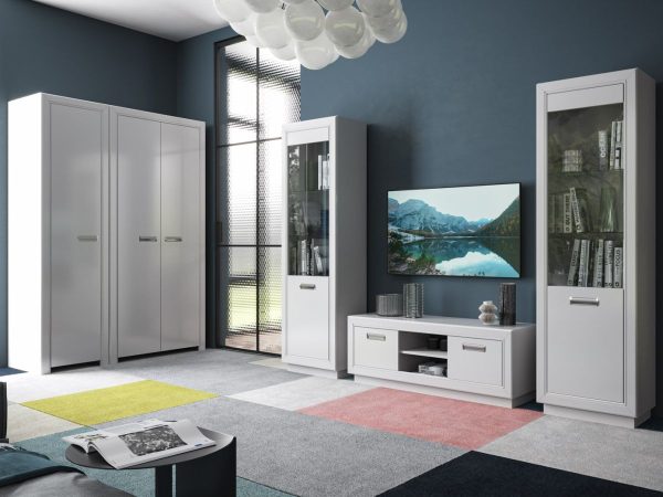 Гостиная «Эстель», Белый глянец — изображение 3