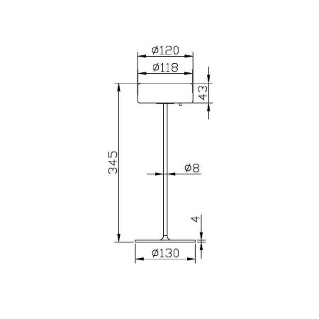 Аккумуляторный светильник Maytoni MOD229TL-L3G3K2