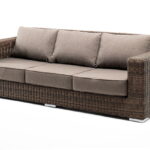"Боно" диван из искусственного ротанга трехместный