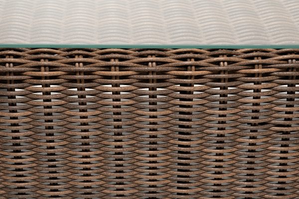 "Боно" журнальный столик из искусственного ротанга, цвет коричневый — изображение 4