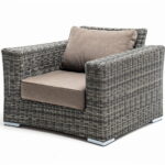 "Боно" кресло из искусственного ротанга