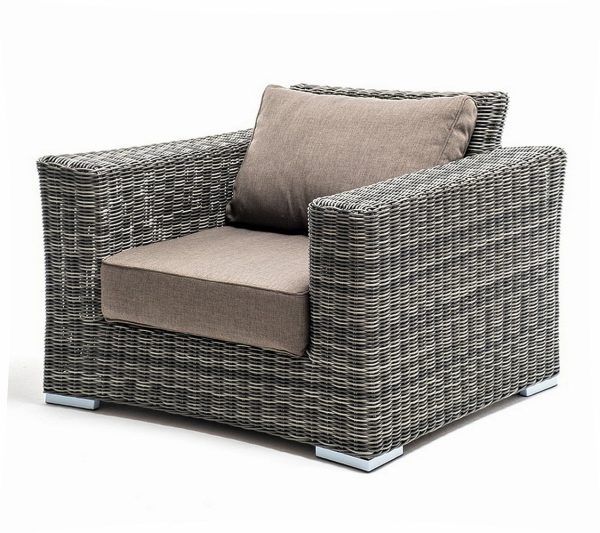 "Боно" кресло из искусственного ротанга