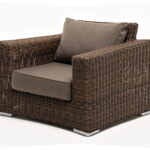 "Боно" кресло из искусственного ротанга