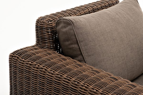 "Боно" кресло из искусственного ротанга, цвет коричневый — изображение 4
