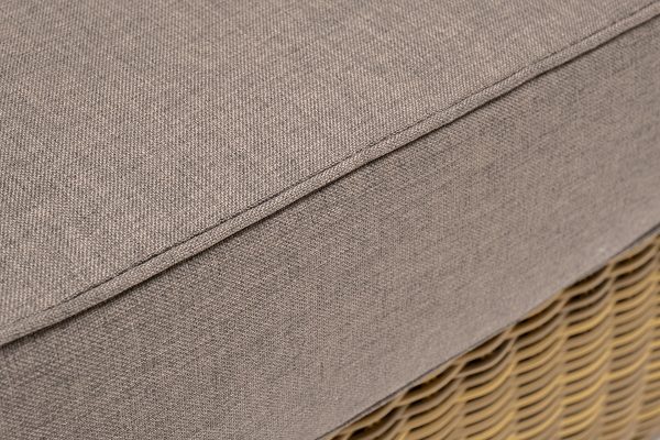 "Боно" кресло из искусственного ротанга, цвет соломенный — изображение 4