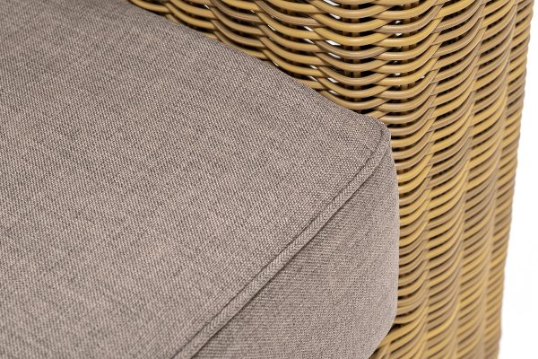 "Боно" кресло из искусственного ротанга, цвет соломенный — изображение 5