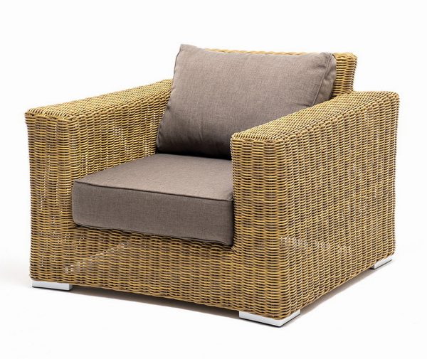 "Боно" кресло из искусственного ротанга