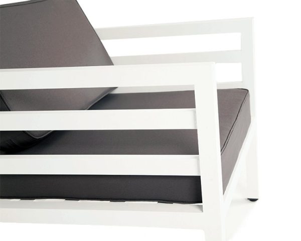 "Глория" кресло интерьерное, каркас из алюминия — изображение 4