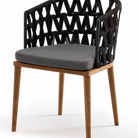 "Диего" стул плетеный из роупа