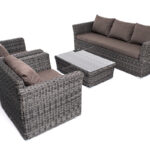 "Капучино" лаунж-зона из искусственного ротанга