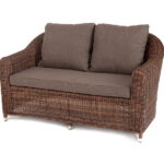 "Кон Панна" диван из искусственного ротанга двухместный