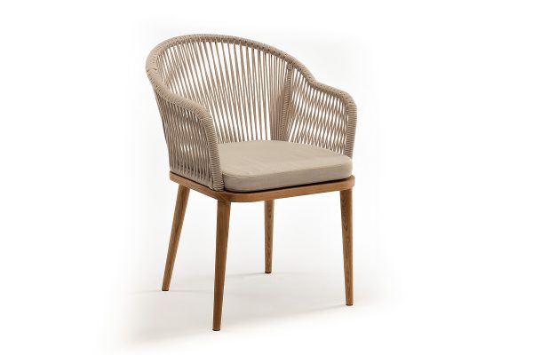 роуп бежевый круглый