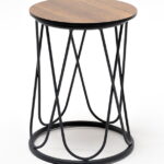 "Перу" журнальный стол из HPL круглый Ø40 H55