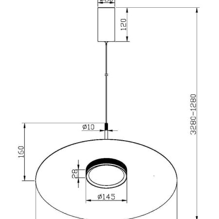Подвесной светильник Maytoni MOD041PL-L15W3K1